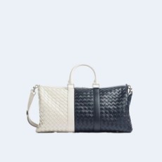 보테가 베네타 투톤 미디엄 더플 백